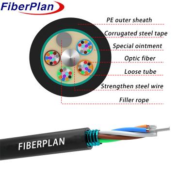 China GYTS Optic Cable Price Underground Fiber Optic Cable for sale