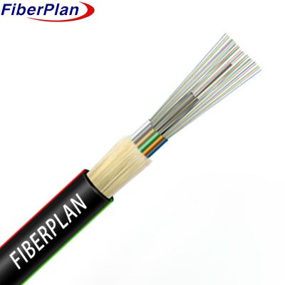 China Non Armored Fiber Optic Cable 4 To 24 Core GYFTY With Kevlar Yarn for sale