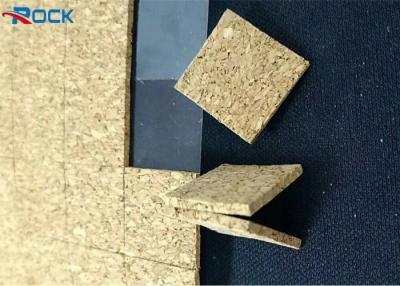 China Contaminación auta-adhesivo de la prueba del choque de Cork Sticky Pads For Glass libre en venta
