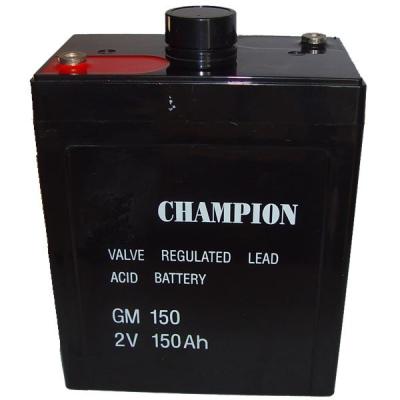 China Champion AGM battery 2V150AH Sealed Lead Acid battery Storage battery manufacture for sale