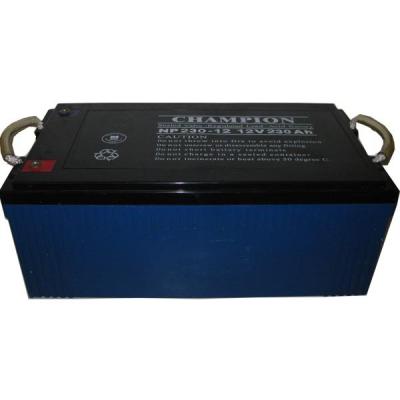 China Champion AGM battery 12V230AH Sealed Lead Acid battery for telecommunication system for sale