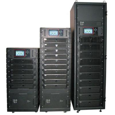 China 30kva Online double conversion Modular UPS HF Configurable as 3/3,3/1,1/1,1/3 power system for sale