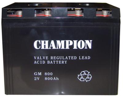 China China Champion Battery  2V800Ah GM800-2 Lead Acid AGM Battery VRLA Battery, SLA Battery for sale