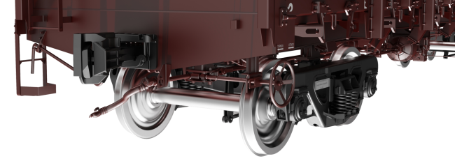 Additional technical illustration of wagon design and components