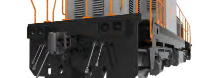 RTJ001 Shunting Locomotive operational view demonstrating maintenance accessibility