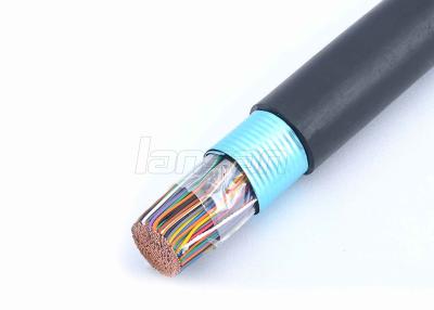 China PVC Jacket 25 Pair Telephone Cable 24AWG , Indoor Telephone Cable For Communication for sale