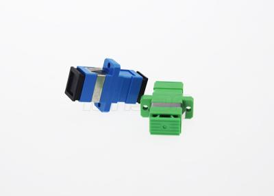 China Low Insertion Loss Fiber SC Connector , Multimode OM3 Simplex Fiber Optic Connector for sale