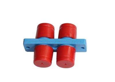 China Red Short Boot FC Fiber Optic Connector , Duplex Single Mode OS2 Fiber FC Connector for sale
