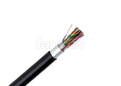 China 0.50 CCA UTP Indoor Telephone Cable 10 Pairs Cords With PVC Jacket for sale