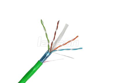 China Indoor Cat6 Lan Cable FTP 0.57mm CCA 1000ft For Graphic Image CE Approved for sale