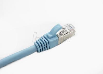China Shielded SSTP Category 7 Ethernet Cable 10 Gigabit 10FT Network Patch Cord for sale