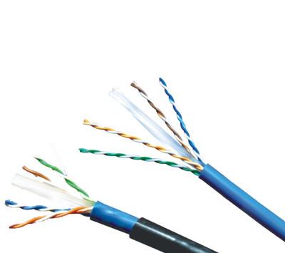 China BC Cat6 UTP Lan Cable HDPE Al Mylar 23AWG for sale