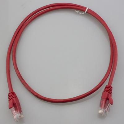 China DSL UTP Cat5e Patch Cord LSZH ETL 24AWG Solid Bare Copper ANATEL for sale