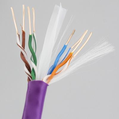 China 550Mzh porque polietileno de nylon del cable de Cat6 UTP 4 pares del cable de Cat6 en venta