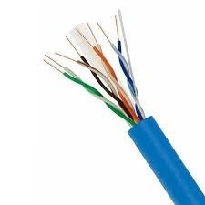 China PVC BC Polyethylene UTP Lan Cable Pure Copper Cat6 23AWG HDPE Insulation for sale