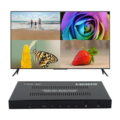 China 1080P 4 Channels HDMI Multi Viewer Signal Quad HDMI Multiviewer 4x1 for sale