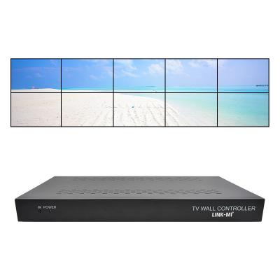 China 2x5 HDMI Video Wall Controller Video Wall Processor With Zoom Function 1080P for sale