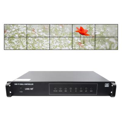 China 4K Video Wall Splitter HDMI1 2x5 Splicing HDMI2.0 HDMI1.4 DP Entrada 4K@60Hz 4:4:4 à venda