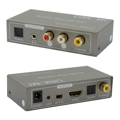 China Convertidor de formato de áudio HDMI Extractor de áudio ARC Convertidor de áudio à venda