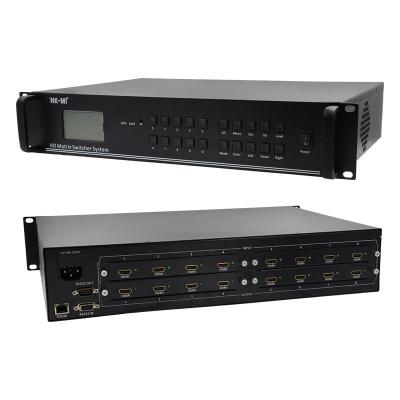 China 4K Video Audio Matrix 8X8 HDMI Matrix Switcher Sistema RS232 TCP/IP Control remoto en venta