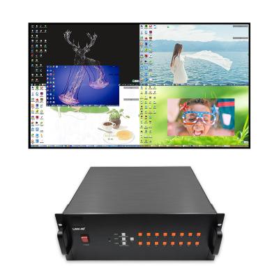 China 6x1 HDMI Multi Viewer VGA CVBS 6 In 1 Out 4k Multiviewer Synthesizer 1080P for sale