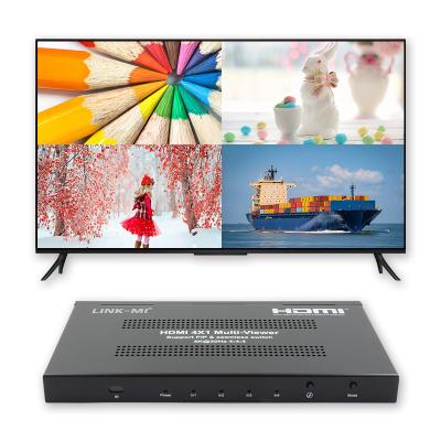 China 4k 4x1 HDMI Multi Viewer Video UHD Multiviewer Cambiando sin problemas en venta