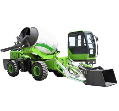 China Small Self Loading Cement Mixer Truck For Mining Customised Color for sale