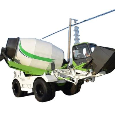 China 85 Kw Self Loading Concrete Mixer Truck For Construction Work for sale