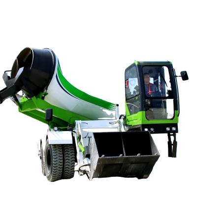 China 6.5m3 Self Loading Concrete Mixer Machine Multi-Function Production Equipment for sale