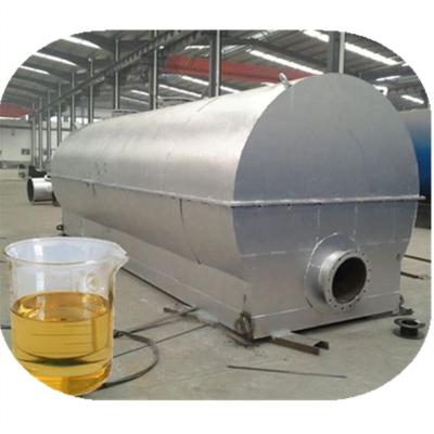 China Pyrolysis Oil Distillation Plant For Converting Old Tires And Plastic To Diesel Fuel for sale