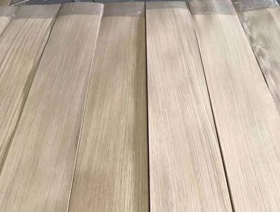 China Width 150mm Wood Flooring Veneer Length 930mm Quarter Cut Oak Veneer MDF for sale