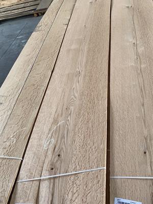China Cabinet Interior Rustic White Oak 2mm Wood Veneer D Grade Medium Density for sale