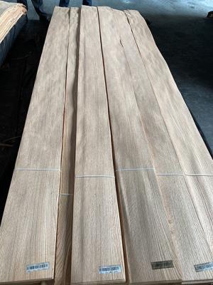 China Rift Cut 120mm Red Oak Wood Veneer Natural 10% Moisture Lonson for sale