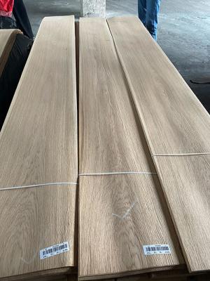 China Medium Density ISO9001 Rift Cut White Oak Veneer On Particle Board for sale