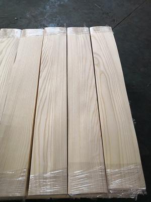 China Cricut White Ash Wood Veneer 0.6mm Flat Cut Flooring Top Layer for sale