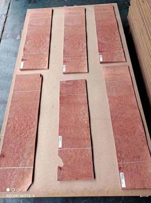 中国 セコイア米国のエキゾチックな木製のベニヤの家具20CMの赤い木製のベニヤ 販売のため