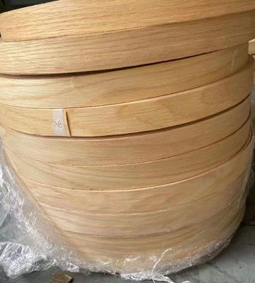 Chine Le doigt a joint la bordure de placage de chêne blanc de bande de bordure foncée de 2mm pour des portes à vendre
