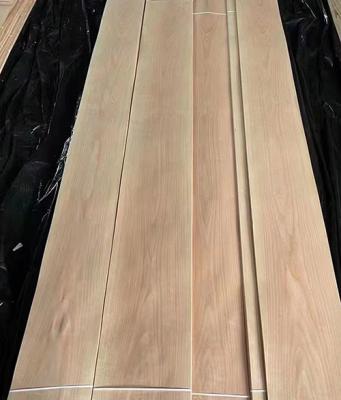 China Crown Cut American Cherry Wood Veneer For Fancy Boards Interior Design for sale
