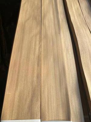 China Straight Grain Elm Wood Veneer Natural Thickness 0.50MM for sale