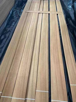 China Chapa cuarta de madera de la teca de Myanmar del corte para la madera contrachapada de lujo en venta