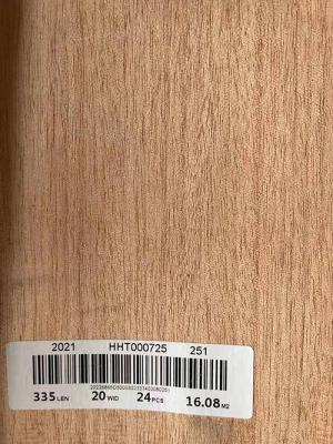 China Sliced African Okoume Wood Veneer Quarter Cut Panel A Grade for sale
