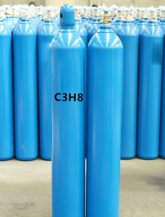 Indudtrial Gases 99.5% Purity 370kg/926L C3h8 R290 Propane C3h8 Gas