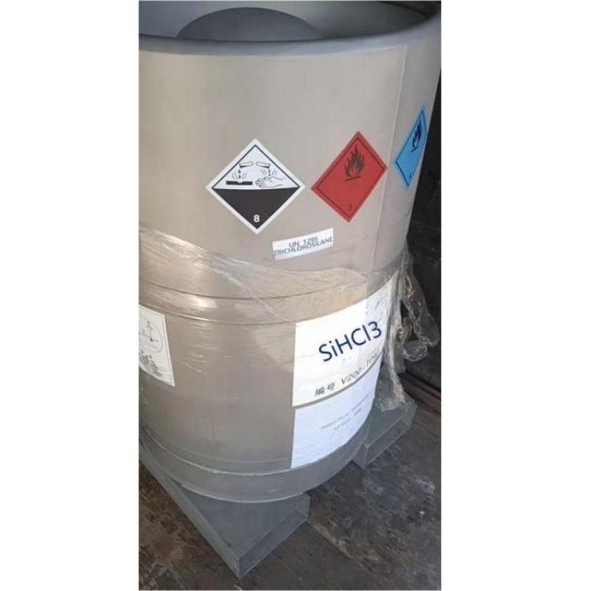 China Cheap High Puritytrichlorosilane Gas 99.99% 4n Sihcl3