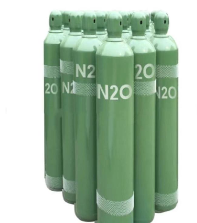 China Supply Industrial Grade Medical Gas 8L/10L/20L/40L Nitrous Oxide N2o Laughing Gas