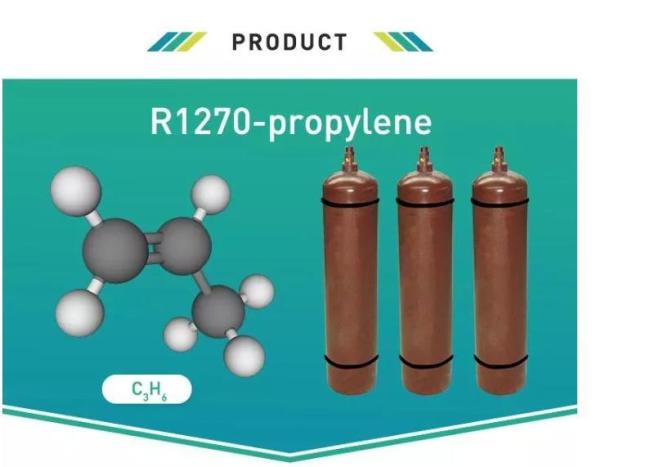 High Purity 99.5% Propene R1270 C3h6 Gas