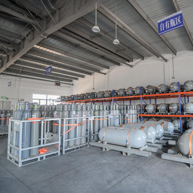 99.999% High Purity Hf 99.999% 5n Gas Hf Gas