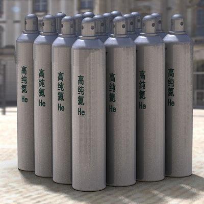 China Gás de cilindro Gás de hélio puro Gás especial 99,999% Hélio à venda