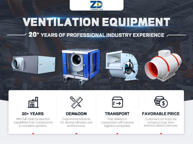 Custom 220V Duct Exhaust Fan product image