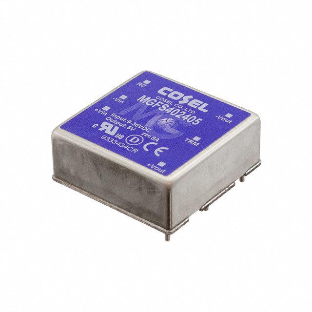 Cosel MGFS402405 isolated DC/DC converter side view