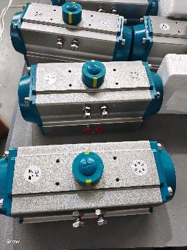 China valve pinomatic aktuator double action single action pneumatic rotary actuator for sale